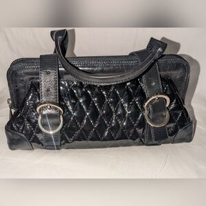Stefano Bravo Elegant Black  Quilted Women's Handbag